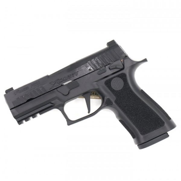 SIG SAUER P320 X CARRY Green Gas Airsoft Pistol - Black (by SIG AIR & VFC)