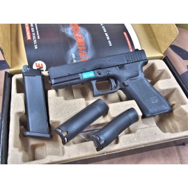 WE G17 Metal Slide GBB Pistol (GEN5- BK)