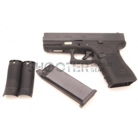 WE G19 Metal Slide GBB Pistol (Gen 4- BK)
