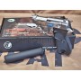 WE P38 S Classic GBB Pistol With Silencer (Silver)