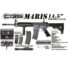 CGS 14.5 Inch M4 RIS Gas Blow Rifle 