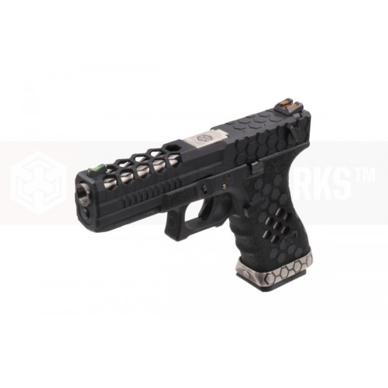 Airsoft SCG Fiber Front & Rear Sight for WE G17 G18C GBB 