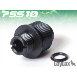 Laylax PSS10 S.A.S. Silencer Attachment for VSR-10 Sniper (14mm CW)