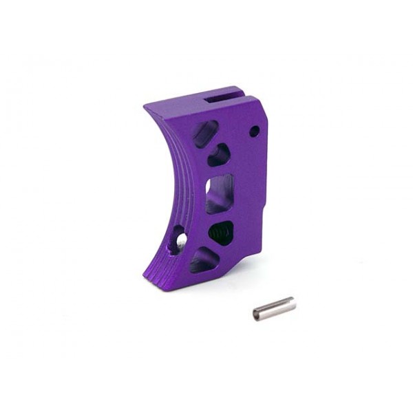 AIP Aluminum Trigger (Type K) for Marui Hi-capa (Purple/Short)