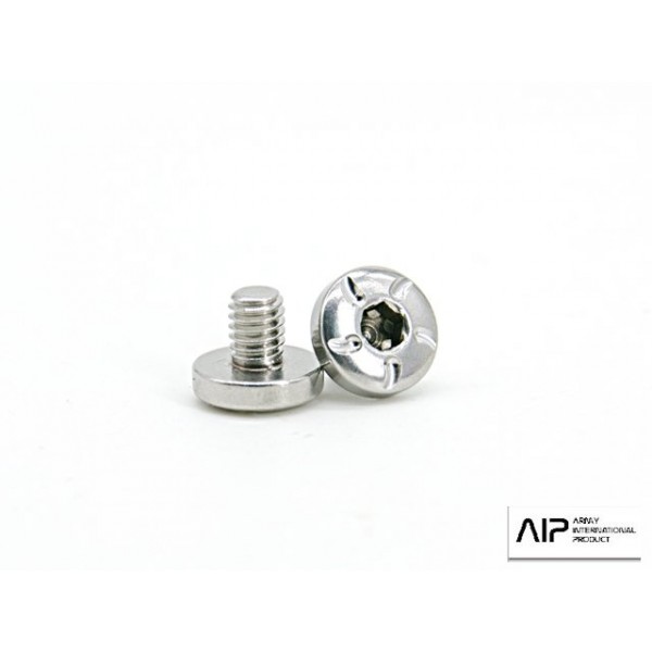 AIP CNC Stainless Steel Grip Screws For Hi-capa - Type 3