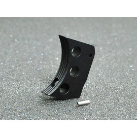 AIP CNC Aluminum Trigger (Type F) for Marui Hicapa (Black/Short)