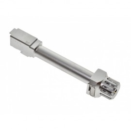 COWCOW Fast Lock Compensator & Barrel Set For TM G17 & G18 (Silver)