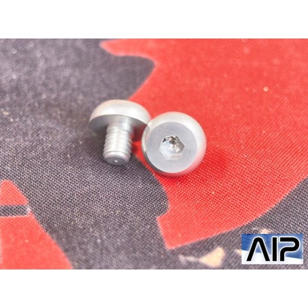 AIP 7075 Aluminum Grip Screws For TM 4.3/5.1 - Silver