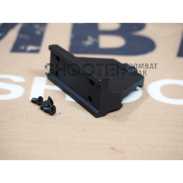 AIM-O Offset Rail Mount for AIM-O T1 Scope( BK)