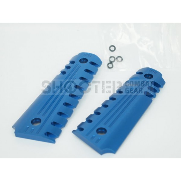 CM Aluminium CNC machined 1911 MEU Grip Cover(BLUE)