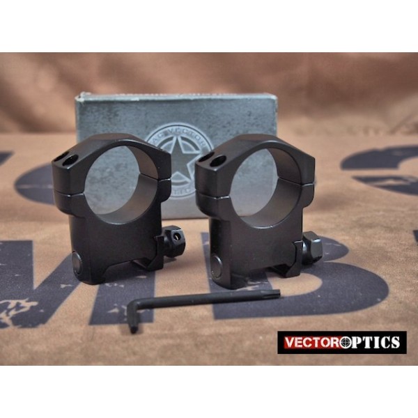 Vector Optics Tactical 30mm High Mark Weaver Mount Rings