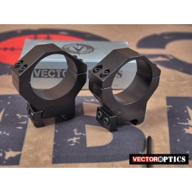 Vector Optics 35mm Tactical Medium Picatinny Mount Rings