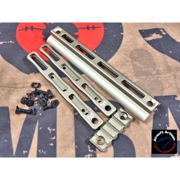 AIRSOFT ARTISAN SCAR MLOK ADAPTER KIT SET -DE for Tokyo Marui SCAR EBB series