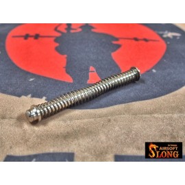 SLONG Enhanced Recoil Spring Guide FOR WE GLOCK (Silver-150%)