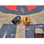 SLONG Aluminum Muzzle Adapter W/Thread Protector for WE GBB (Type X - Gold )+11 to -14mm)