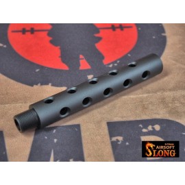 SLONG Aluminum extension M4 outer barrel Type F (117mm-Black)