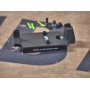 Ace1 Arms RMR Red Dot Sight Mount with Back Up Iron Sight (BK) for TM / WE / ARMY 1911 Series