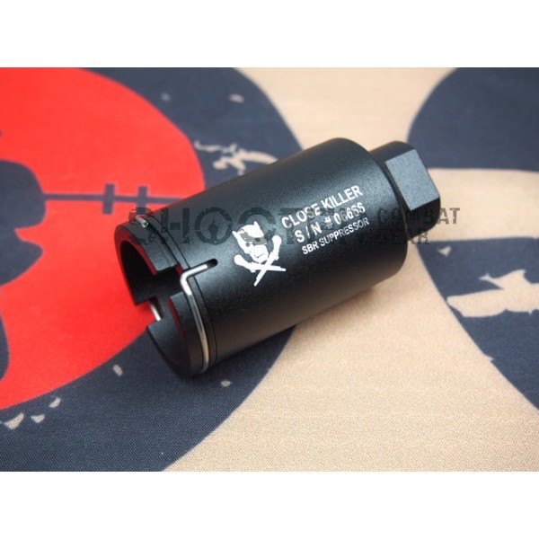 ELEMENT EX156 SBR Suppressor Close killer Style Black