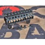 5KU Aluminum B19 Upper Rail Handguard For AK Series Rifle (BK)