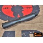 SLONG Aluminum extension M4 front outer barrel (117mm-BK)