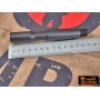 SLONG Aluminum extension M4 front outer barrel (117mm-BK)