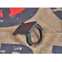 AIM-O RMR Red Dot Sight Mount for ACOG Scope (BK)