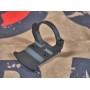 AIM-O RMR Red Dot Sight Mount for ACOG Scope (BK)