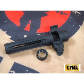 CYMA Metal Flash Hider & Front Sight Set for M14