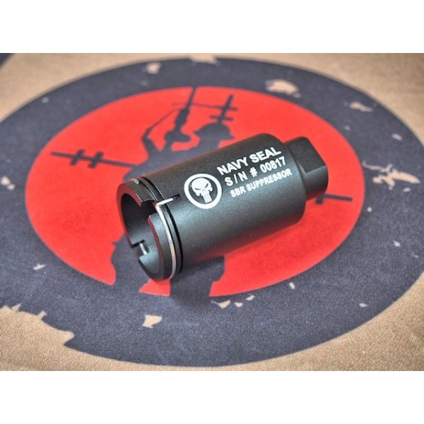 ELEMENT EX156 SBR Suppressor NAVY SEAL Style Black