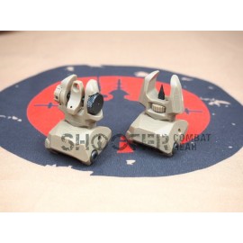 CM F-AB Rear & Front sight set (Tan)