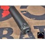 AIRSOFT ARTISAN SF STYLE 5.56 MUZZLE BRAKE + 4 PRONG FLASH HIDER (BK)