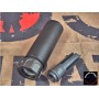 AIRSOFT ARTISAN SF STYLE MINI MUZZLE BRAKE + 4 PRONG FLASH HIDER (BK)