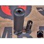 AIRSOFT ARTISAN SF STYLE MINI MUZZLE BRAKE +W COMP FlashHider (BK)