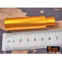 SLONG Aluminum extension M4 outer barrel (57mm -Golden)