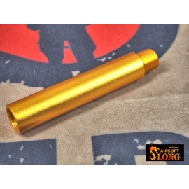 SLONG Aluminum extension M4 outer barrel (86mm-Golden)
