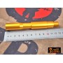 SLONG Aluminum extension M4 front outer barrel (117mm-Golden)