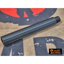 SLONG Aluminum extension M4 outer barrel Type B (116mm-Black)