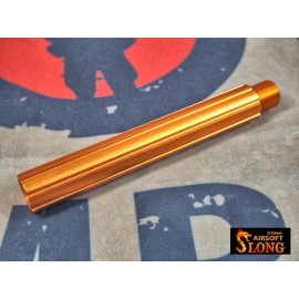 SLONG Aluminum extension M4 outer barrel Type B (116mm-Orange Copper)