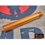 SLONG Aluminum extension M4 outer barrel Type B (116mm-Orange Copper)