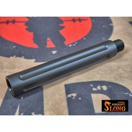 SLONG Aluminum extension M4 outer barrel Type C (117mm-Black)