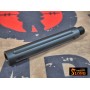 SLONG Aluminum extension M4 outer barrel Type C (117mm-Black)