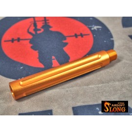 SLONG Aluminum extension M4 outer barrel Type C (117mm-Orange Copper)