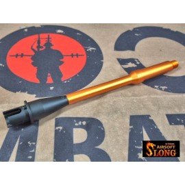 SLONG Aluminum M4 CQB outer barrel  (Orange copper)