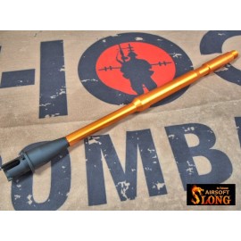 SLONG Aluminum M4A1/RIS outer barrel  (Orange Copper)