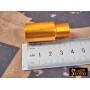 SLONG Aluminum extension 14mm cw to 14mm ccw outer barrel (26mm-Golden)