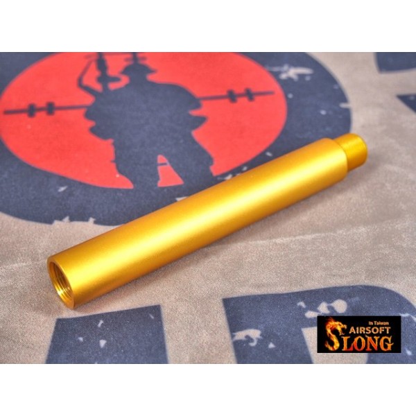 SLONG Aluminum extension M4 outer barrel (117mm-Golden)