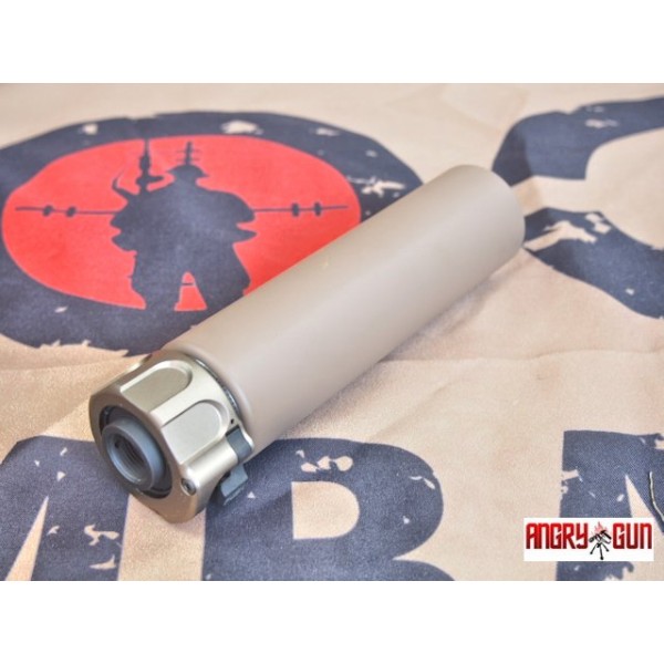 ANGRY GUN SOCOM556 DUMMY SILENCER W/ FLASH HIDER(14CCW) - DE