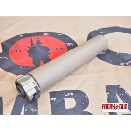 ANGRY GUN SOCOM762 DUMMY SILENCER W/ FLASH HIDER(14CCW) - DE