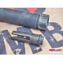 ANGRY GUN SOCOM762 DUMMY SILENCER W/ FLASH HIDER(14CCW) -BK