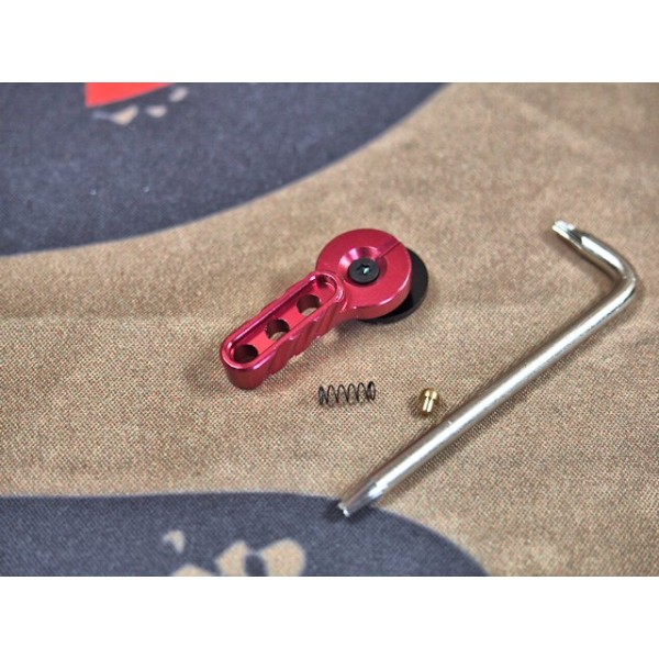 BD CNC Selector Lever For AEG M4 (RED)